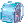 [Visual] Mochila Estudantil Azul