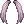 Peruca Miku Violeta