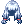 Peruca Azul de Waifu