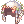 Costume Rainbow Veil Mid