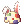 Costume Rabbit Ears And Egg Hat