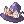Costume Purple Big Ears Witch Hat