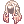 Costume Rose wave (Blonde Pink)