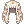 Costume Straight two-side up (Blonde)