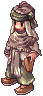 Armed villager